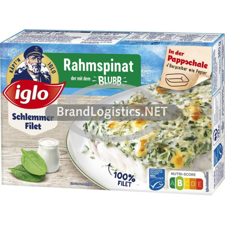 iglo Schlemmer-Filet Rahmspinat 380 g