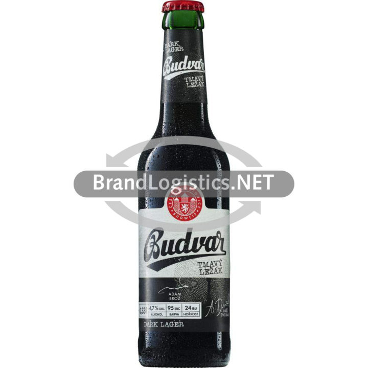 Budweiser Budvar Dark Lager 4,7% vol. 0,33 l
