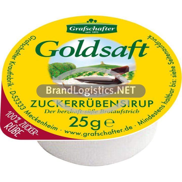 Grafschafter Goldsaft Zuckerrübensirup Portionspackung 25 g
