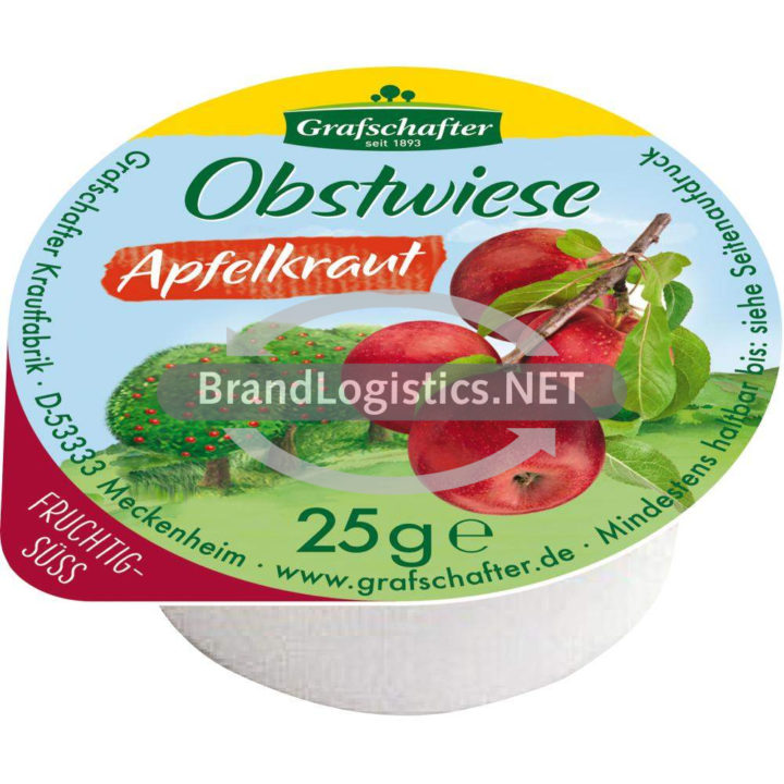 Grafschafter Obstwiese Apfelkraut Portionspackung 25 g