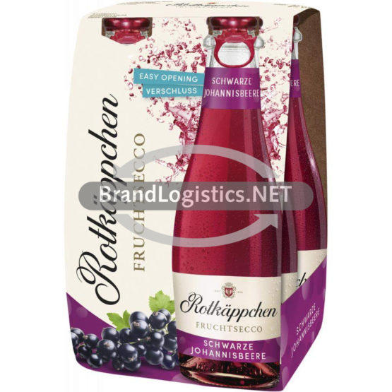Rotkäppchen Fruchtsecco Schwarze Johannisbeere Mehrpack 4×0,2l