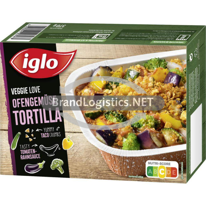 iglo Veggie Love Ofengemüse Tortilla 370 g