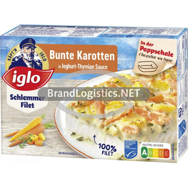 iglo Schlemmer-Filet Bunte Karotten 380 g