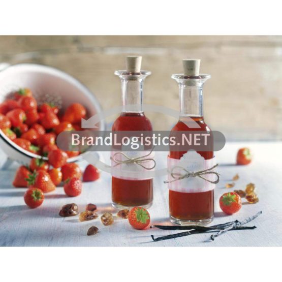 Erdbeer-Vanille-Likör