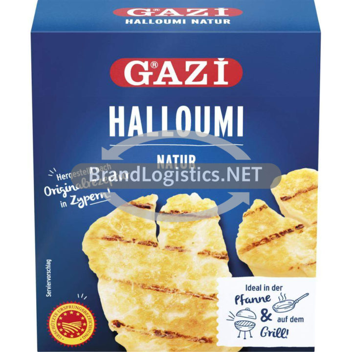 GAZİ Halloumi-Grillkäse Natur 43% Fett 250 g