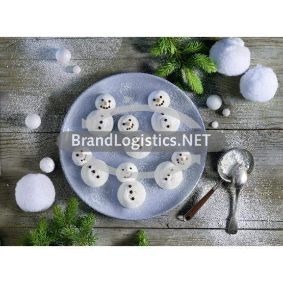 Baiser-Schneemänner