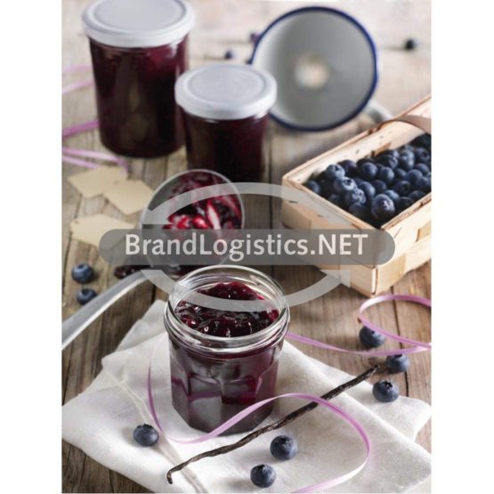 Heidelbeer-Fruchtaufstrich mit Vanille