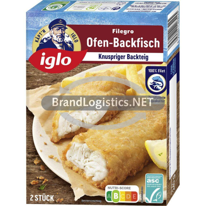 iglo Filegro Traditioneller Ofen-Backfisch 240 g
