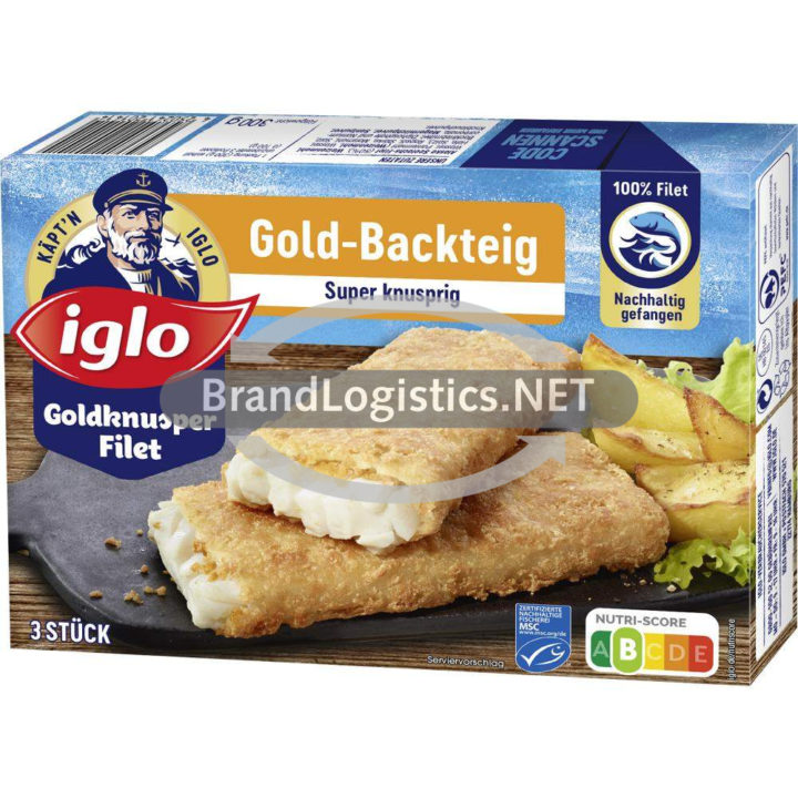 iglo Goldknusper-Filets 300g
