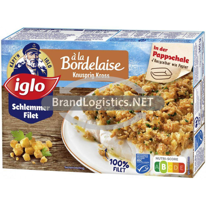 iglo Schlemmer-Filet à la Bordelaise Knusprig Kross 380 g