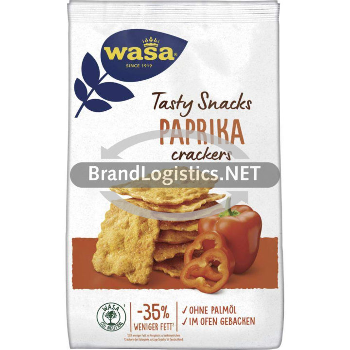 Wasa Tasty Snacks Crackers Paprika 150 g