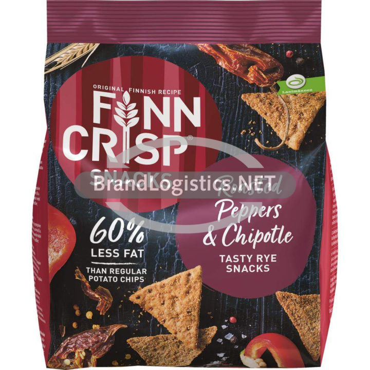 Finn Crisp Snacks Roasted Peppers & Chipotle 150 g