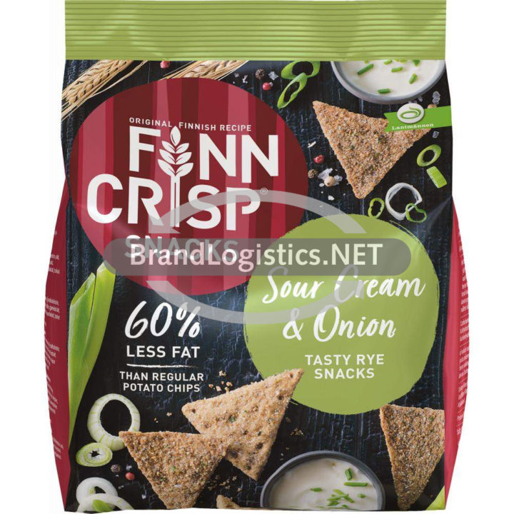 Finn Crisp Snacks Sour Cream & Onion 150 g