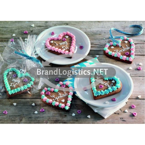 Kleine Lebkuchenherzen