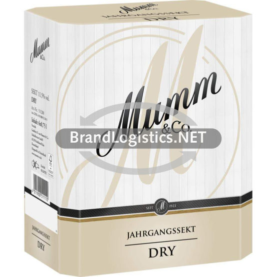Mumm Dry Jahrgangssekt 6 x 0,75 l