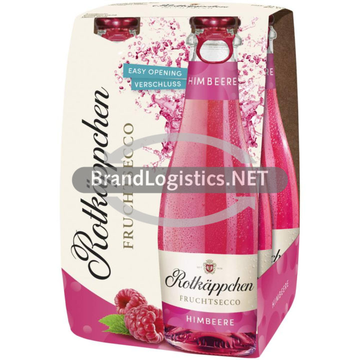 Rotkäppchen Fruchtsecco Himbeere Mehrpack 4×0,2l
