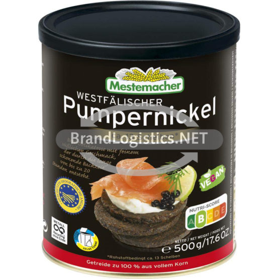 Mestemacher Westfälischer Pumpernickel Vorratsdose 500 g