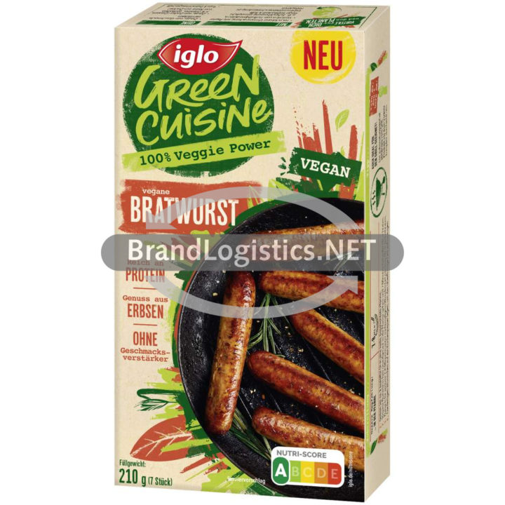 Iglo Green Cuisine Bratwurst 210g