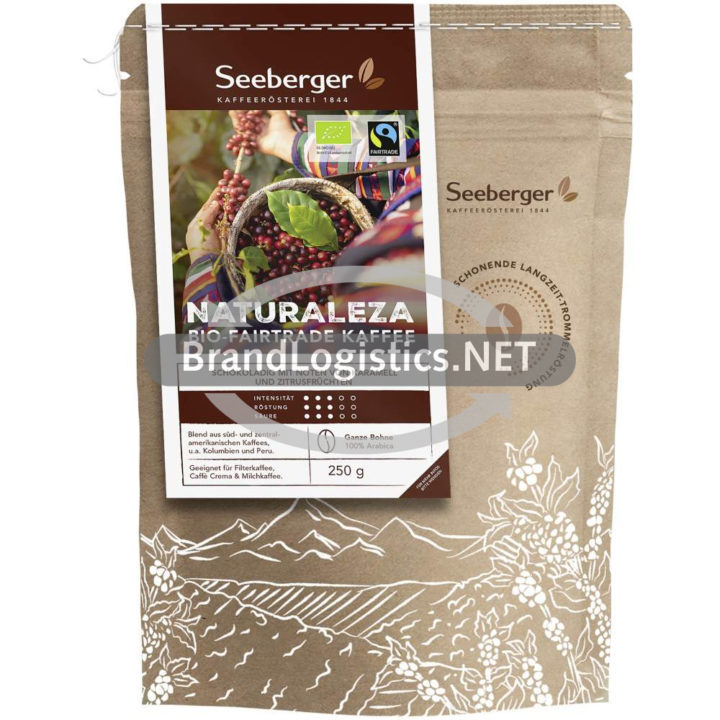 Seeberger Naturaleza Bio-Fairtrade Kaffee 250 g