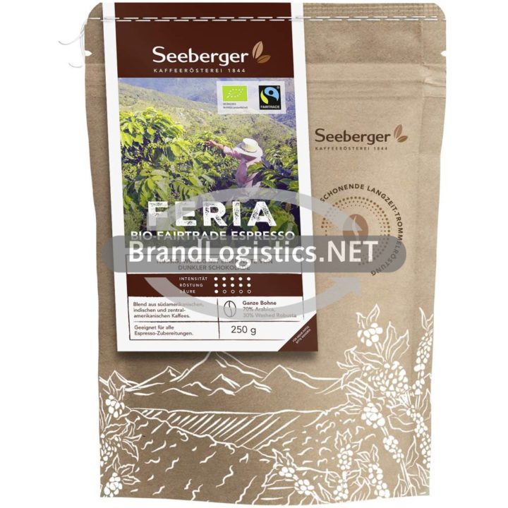 Seeberger Bio-Fairtrade Espresso Feria 250 g