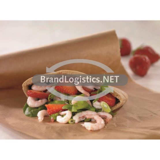 Pita mit Shrimps und Erdbeeren