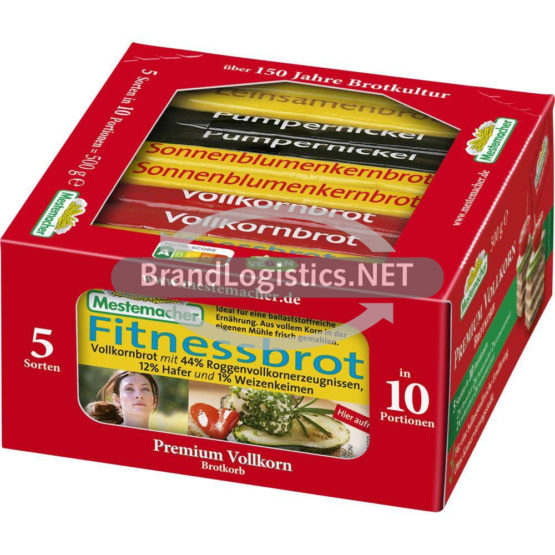 Mestemacher Premium Vollkorn Brotkorb 5 Sorten 500 g