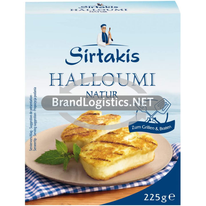 Sirtakis Halloumi Käse für Pfanne u. Grill 43% 225 g