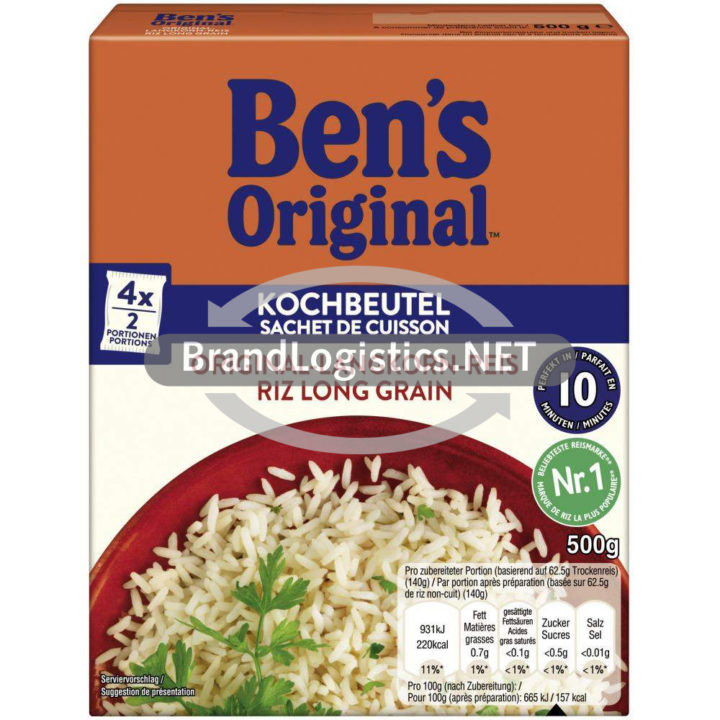 Ben’s Original Original-Langkorn-Reis Kochbeutel 500 g
