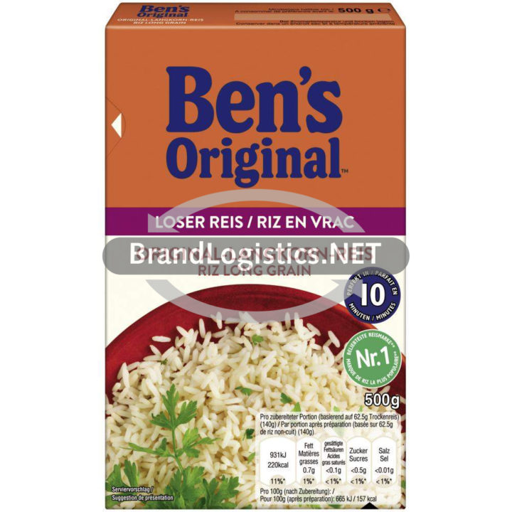 Ben’s Original Original-Langkorn-Reis Lose 500 g