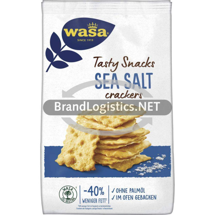 Wasa Tasty Snacks Crackers Sea Salt 180 g