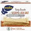 Wasa Tasty Snacks Crisps Sesame & Sea Salt 190 g