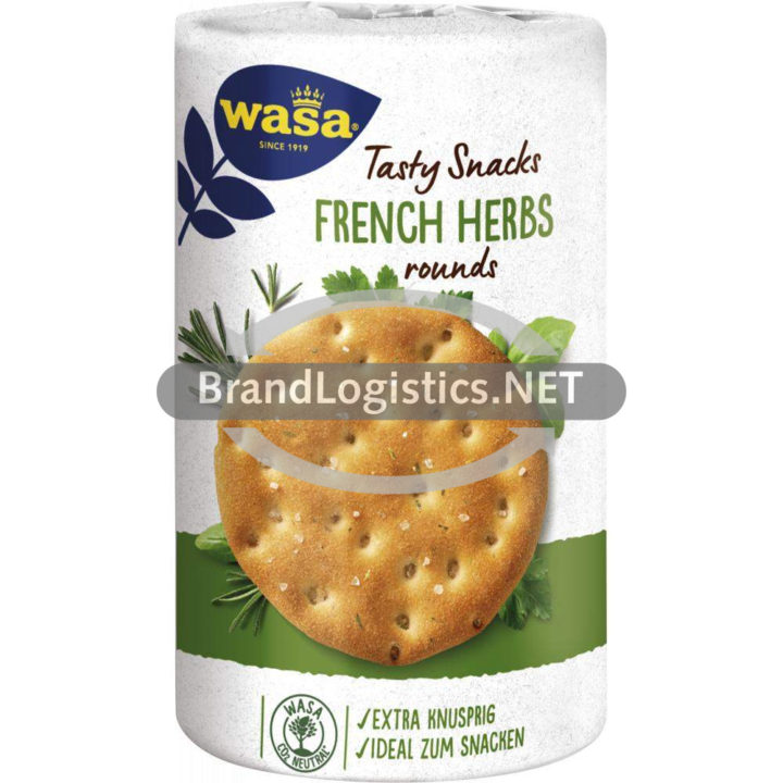 Wasa Tasty Snacks Rounds French Herbs 205 g