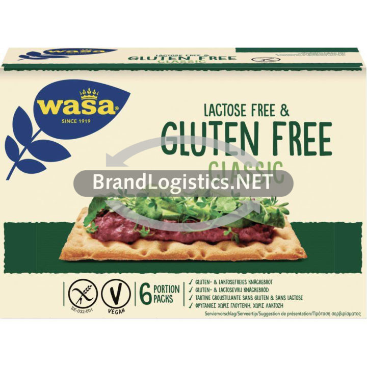 Wasa Gluten- und Laktosefrei Classic 240 g