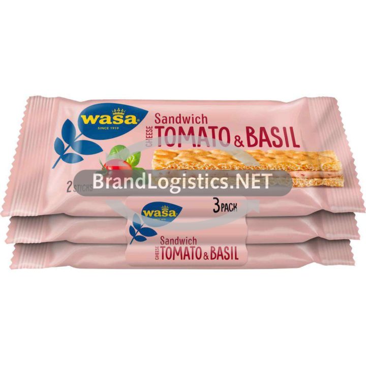 Wasa Sandwich Cheese, Tomato & Basil 120g