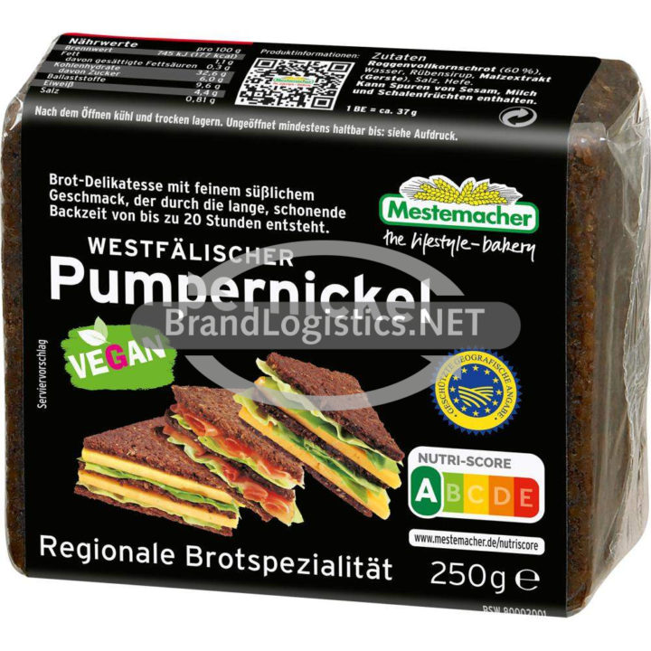 Mestemacher Westfälischer Pumpernickel 250 g