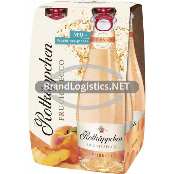 Rotkäppchen Fruchtsecco Pfirsich Mehrpack 4×0,2l