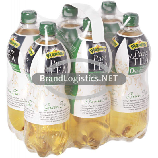 Pfanner Pure Tea Green Tea Tray 6×1 l