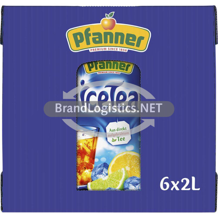 Pfanner Eistee Lemon Tray 6×2 l
