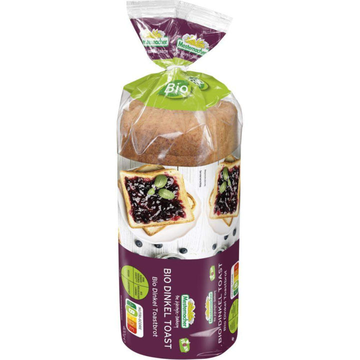 Mestemacher Bio Dinkel Toast 400 g