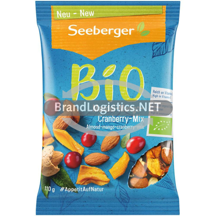 Seeberger Bio Mandel-Mango-Cranberry-Mix 110 g