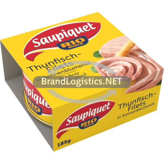 Saupiquet Rio Mare Thunfisch-Filets in Sonnenblumenöl 185 g