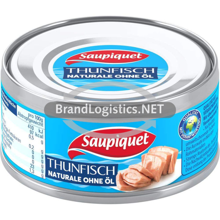 Saupiquet Thunfisch Naturale ohne Öl 185 g