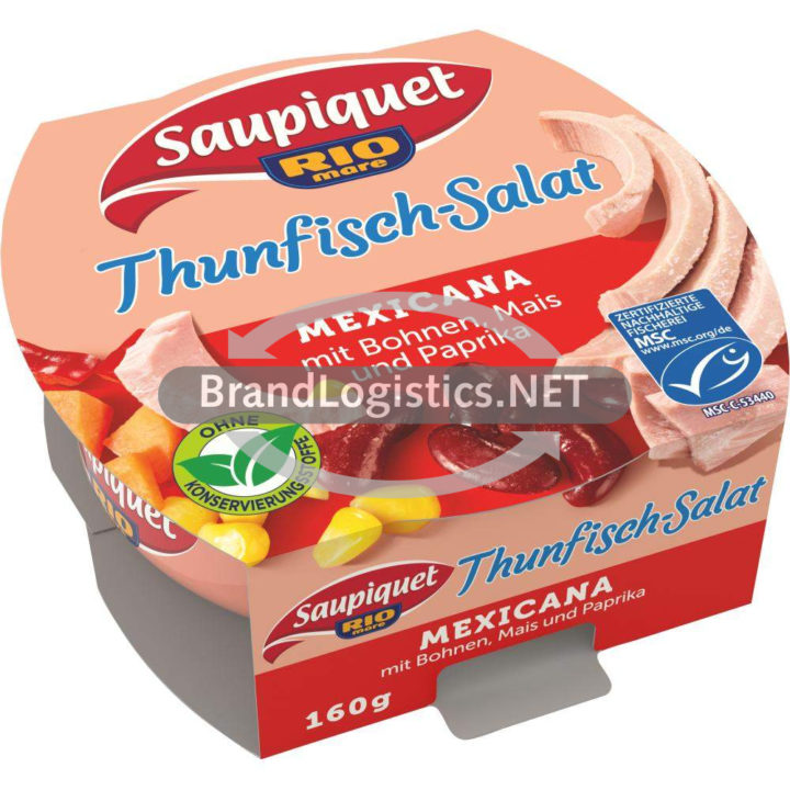 Saupiquet Rio Mare Thunfisch-Salat Mexicana MSC 160 g