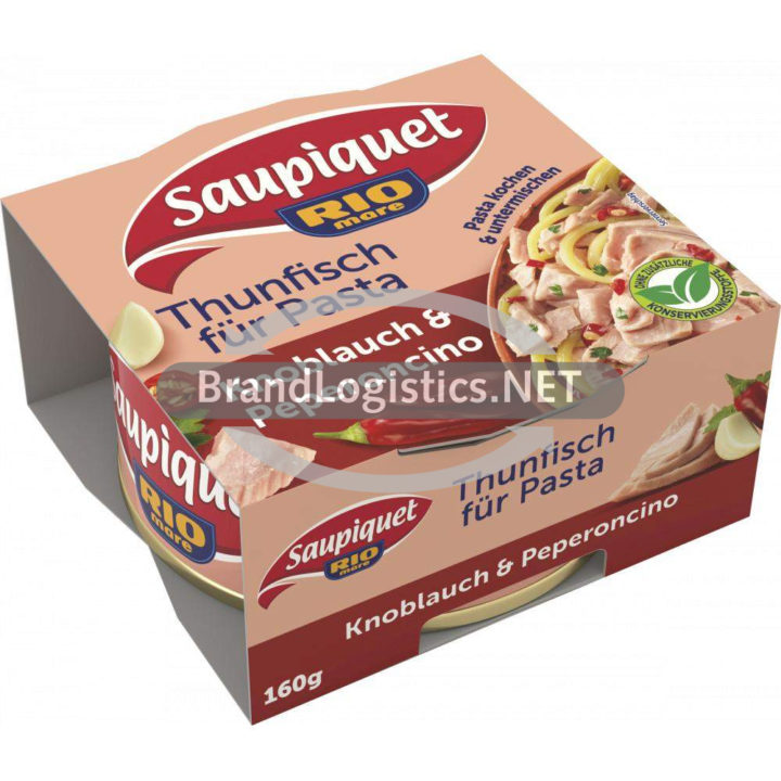 Saupiquet Rio Mare Thunfisch für Pasta Knoblauch und Peperoncino 160 g