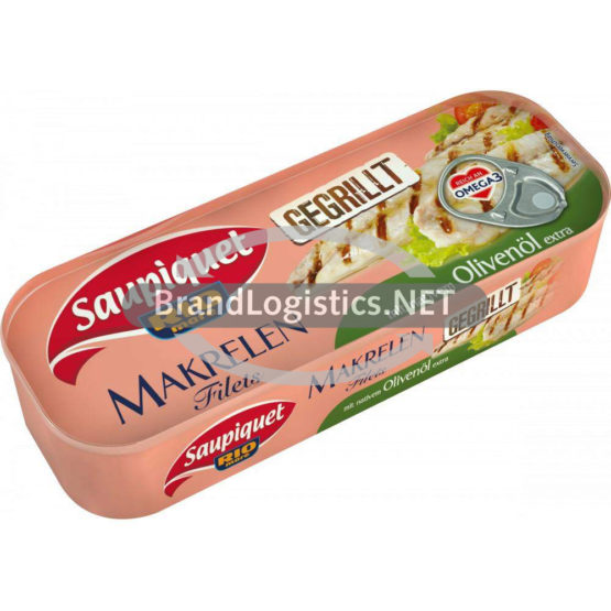 Saupiquet Rio Mare Gegrillte Makrelen-Filets mit nativem Olivenöl extra 120 g
