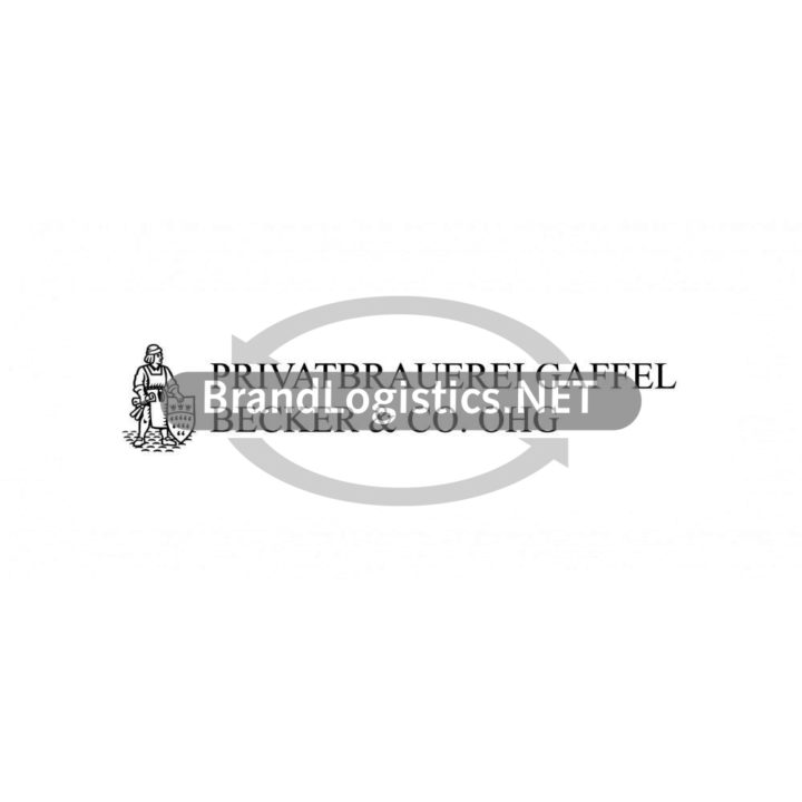 Privatbrauerei Gaffel Logo schwarz