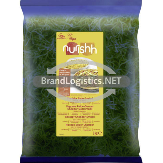 Nurishh Veganer Reibe-Genuss Cheddar-Geschmack 1 kg