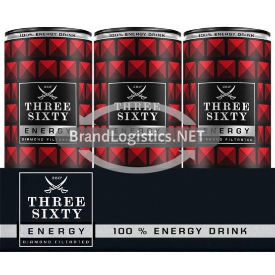 Three Sixty Premium Energy Drink 12×0,25 l DPG