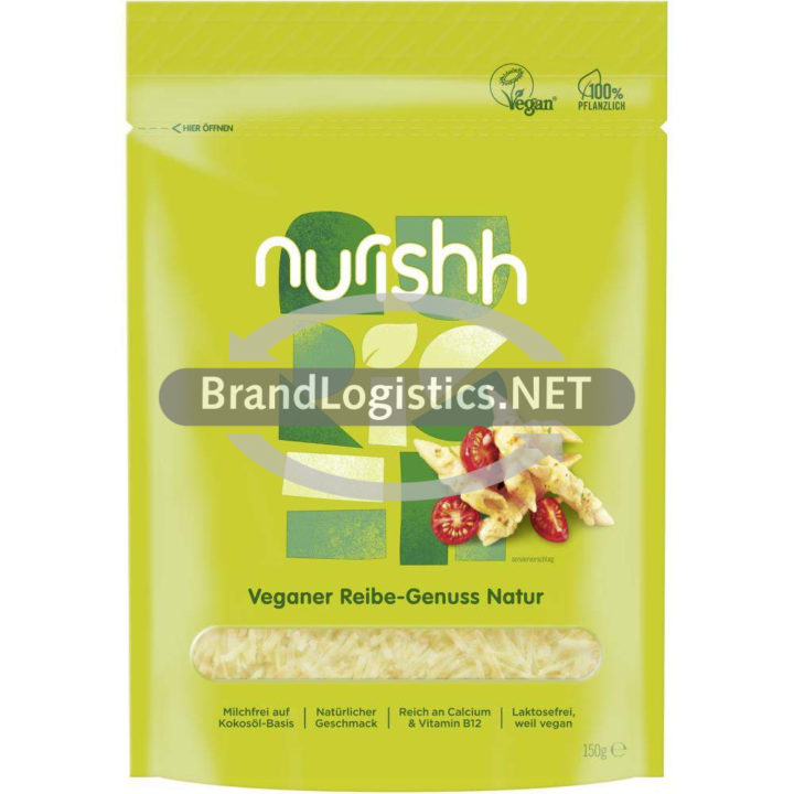 Nurishh Veganer Reibe-Genuss Natur 150 g
