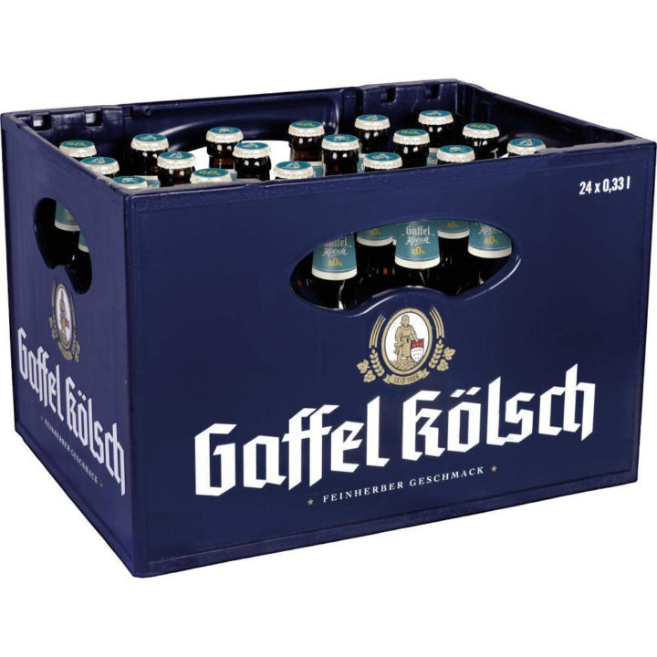 Gaffel Kölsch Frei 0,0% Kasten 24×0,33 l